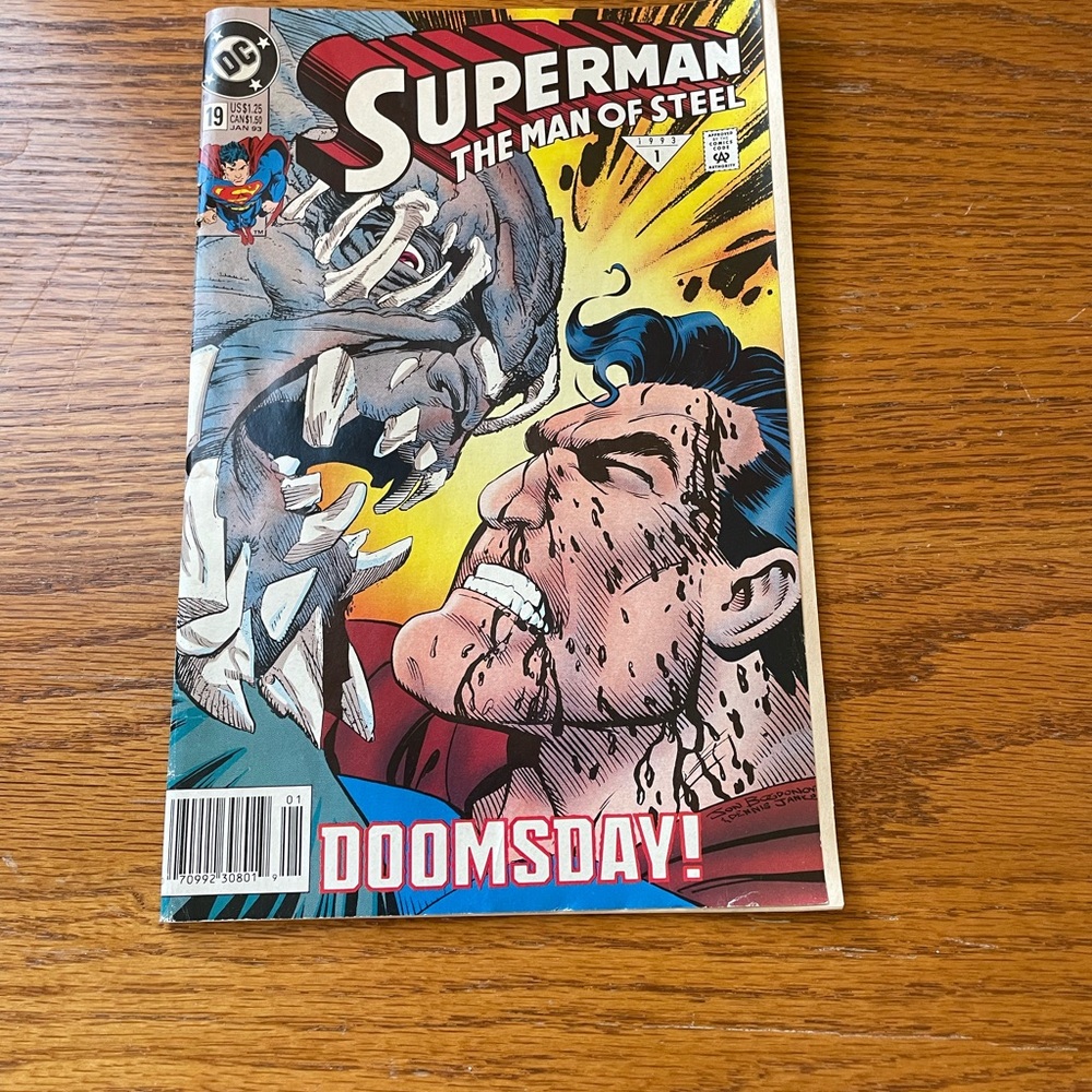 Superman The Man of Steel Comic Book